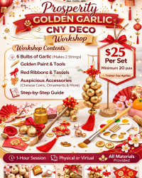 Golden Garlic CNY Deco