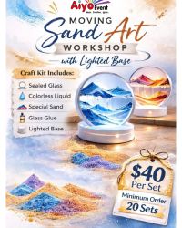 Moving Sand Art